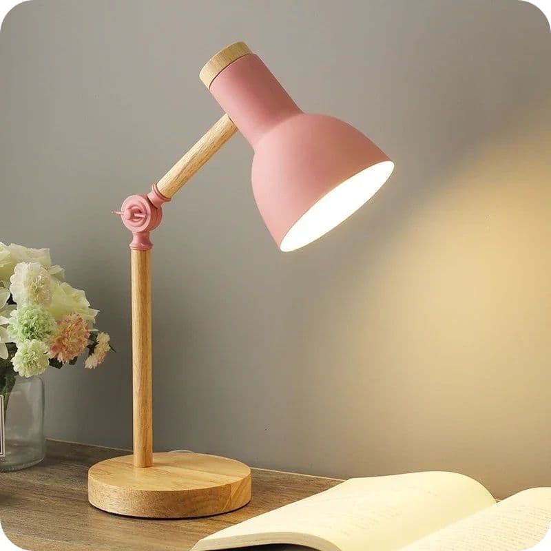 Lampe-de-chevet-bois-articule-rose