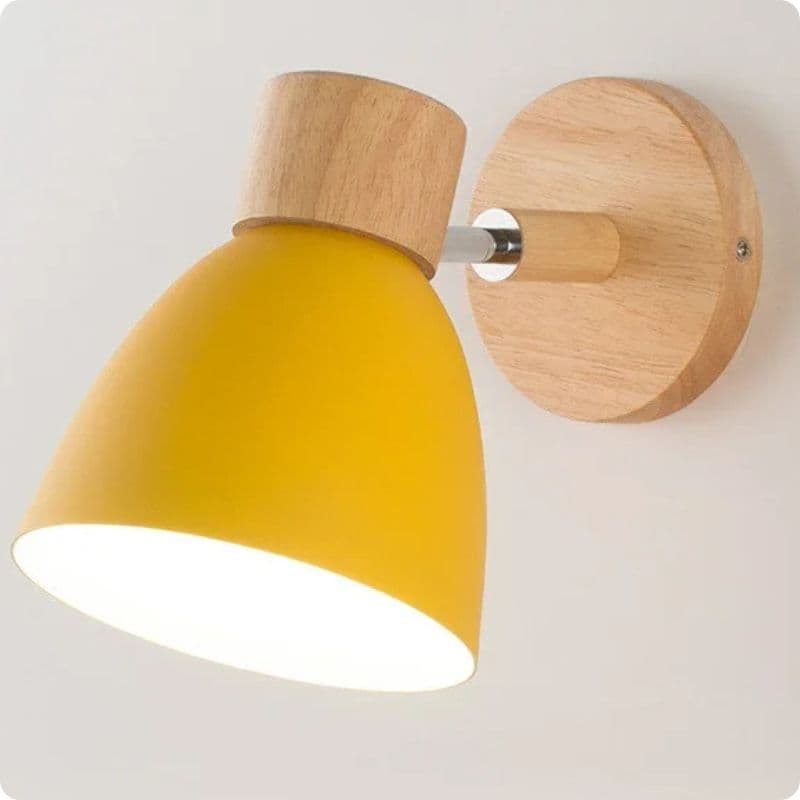 Lampe de chevet Murale Bois Nordique