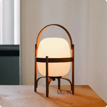 Lampe de chevet Bois Japonaise