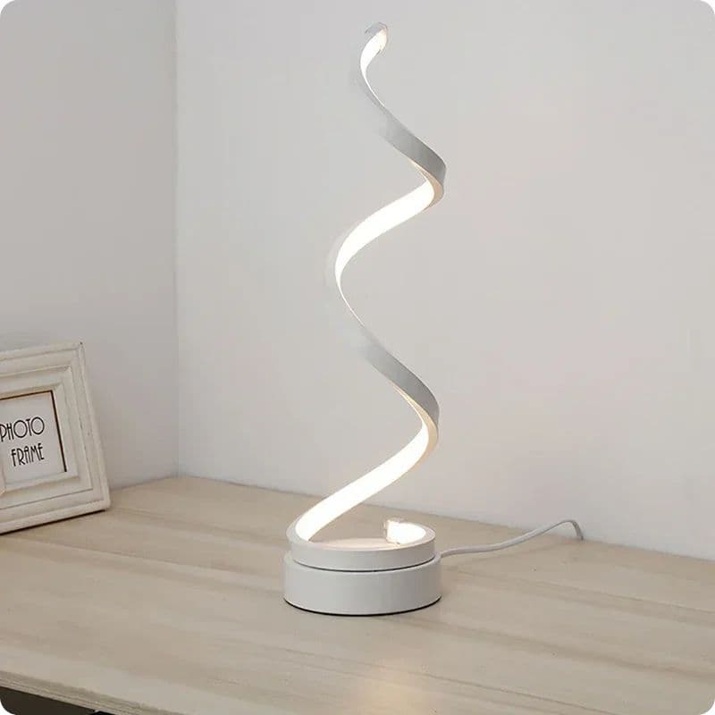 Lampe de chevet Spirale Design