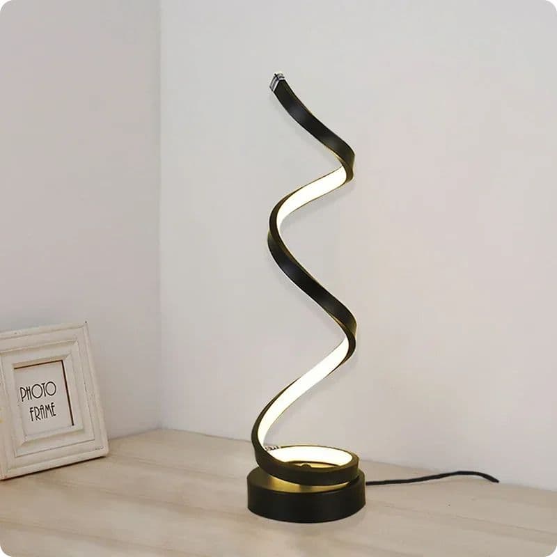 Lampe de chevet Spirale Design