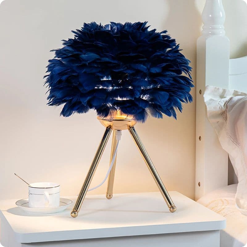 Lampe de chevet Plume