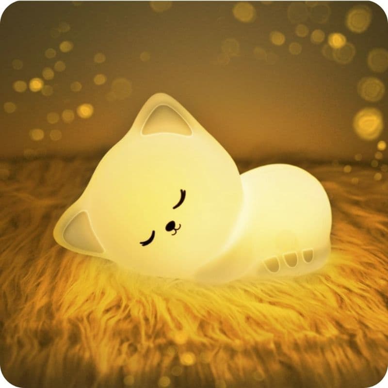 Lampe de Chevet Chat "Veilleuse"